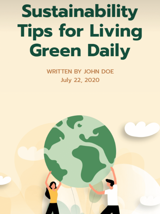 Redure Your Waste (Green Env)